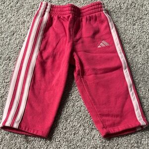 Adidas Kids Bright Pink Joggers